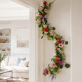 155cm Artificial Pink Meadow Flower Garland