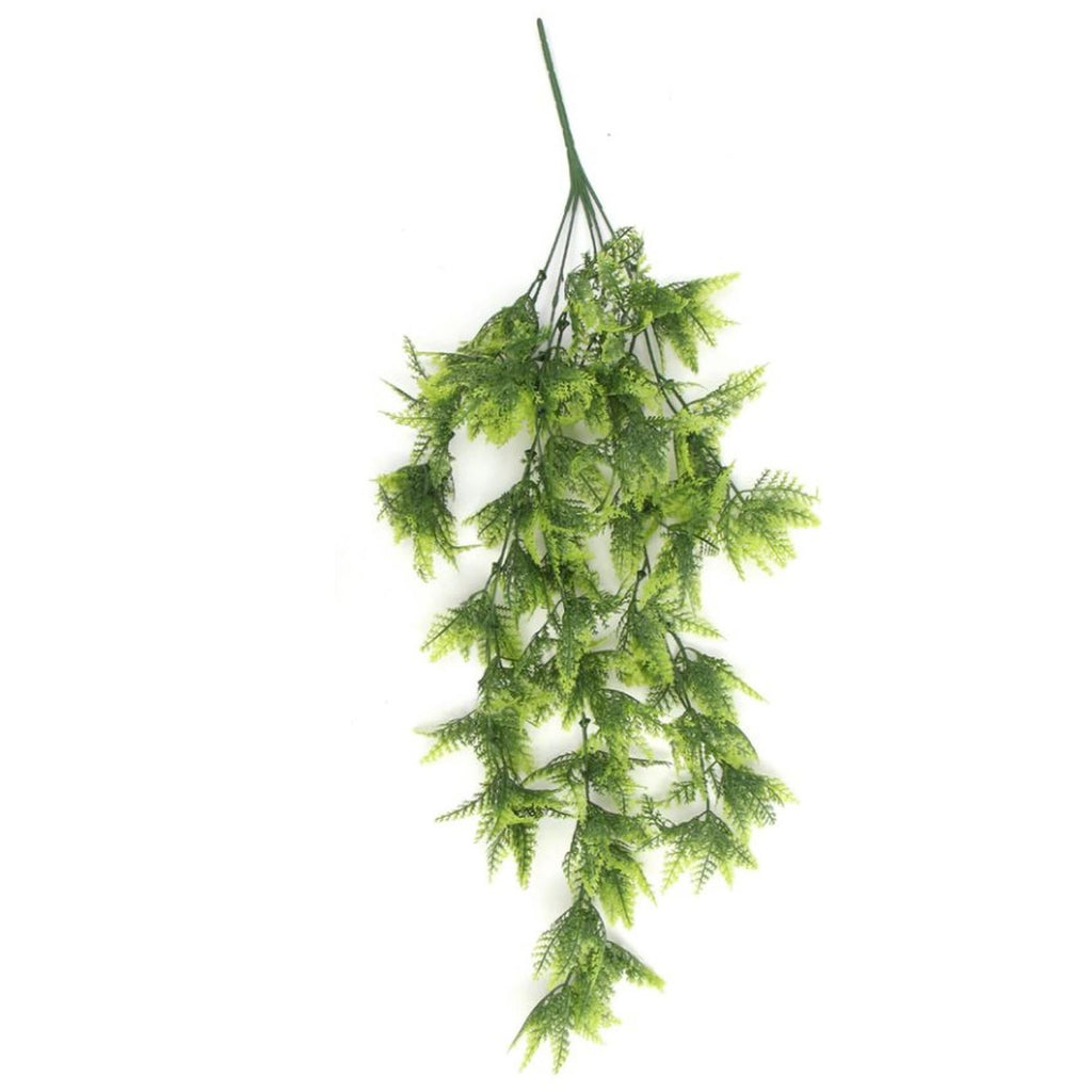Pack of 6 x Hanging UV and Fire Resistant Artificial Boston Fern Plant 75cm