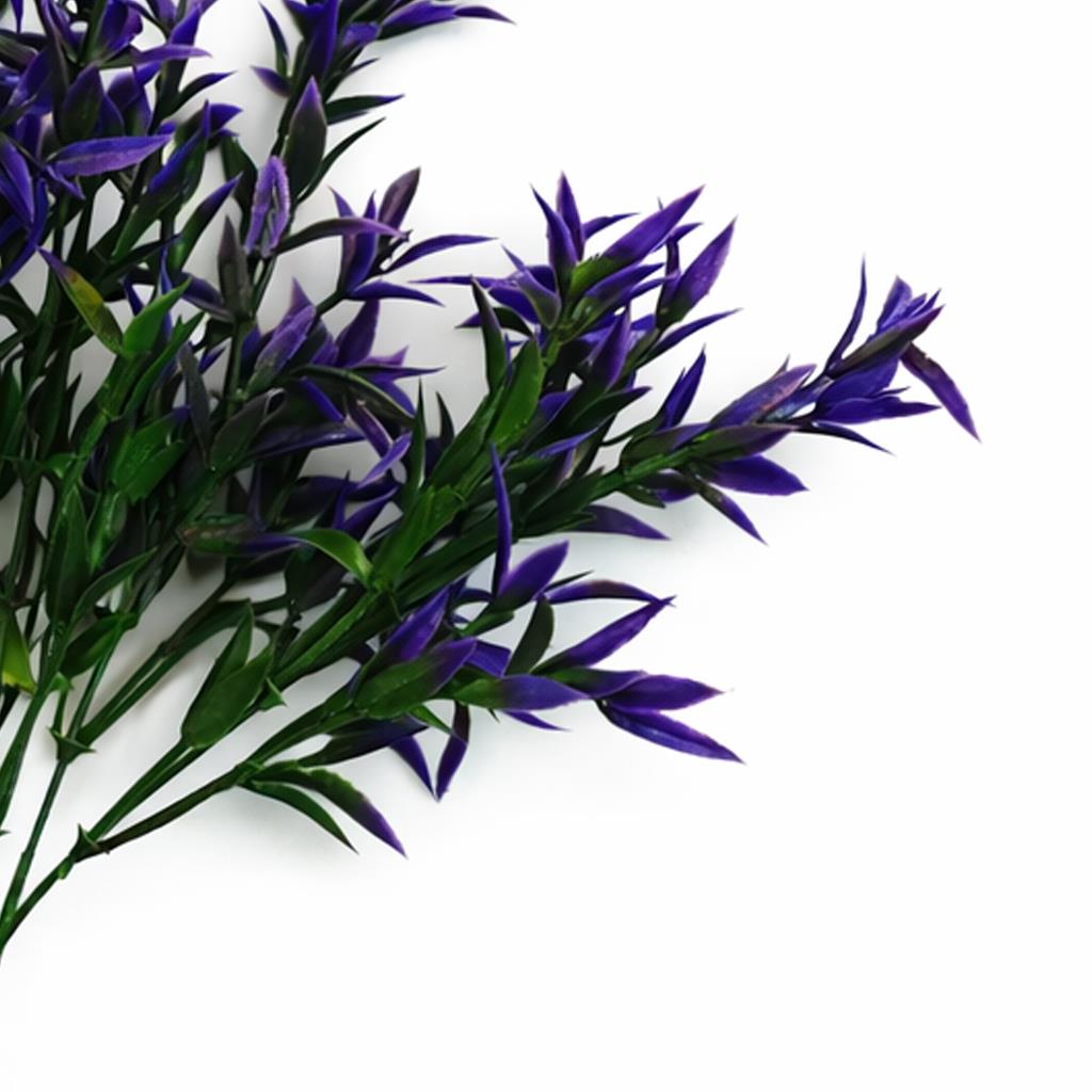 34cm Artificial Lavender Stem Plant – Faux Floral Filler