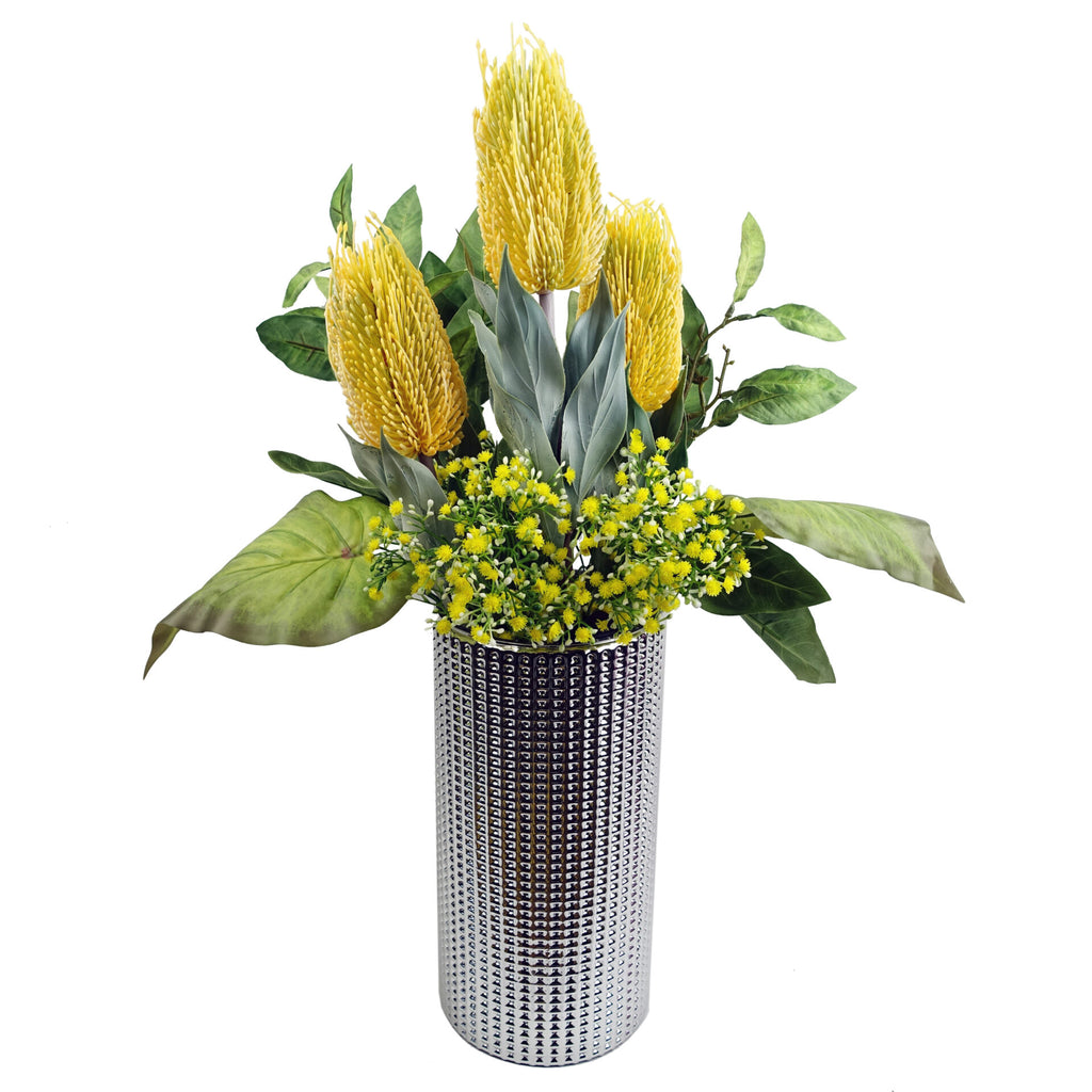 Pack of 6 x 90cm Artificial Ficus Foliage Stem