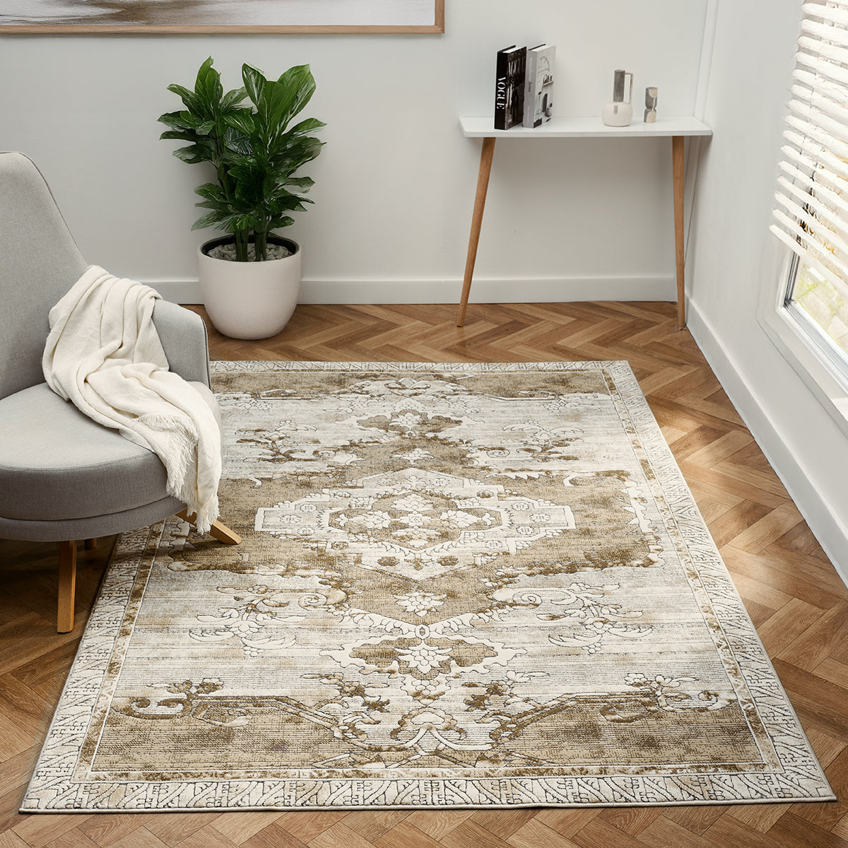 Petra Ajanta Natural Rug