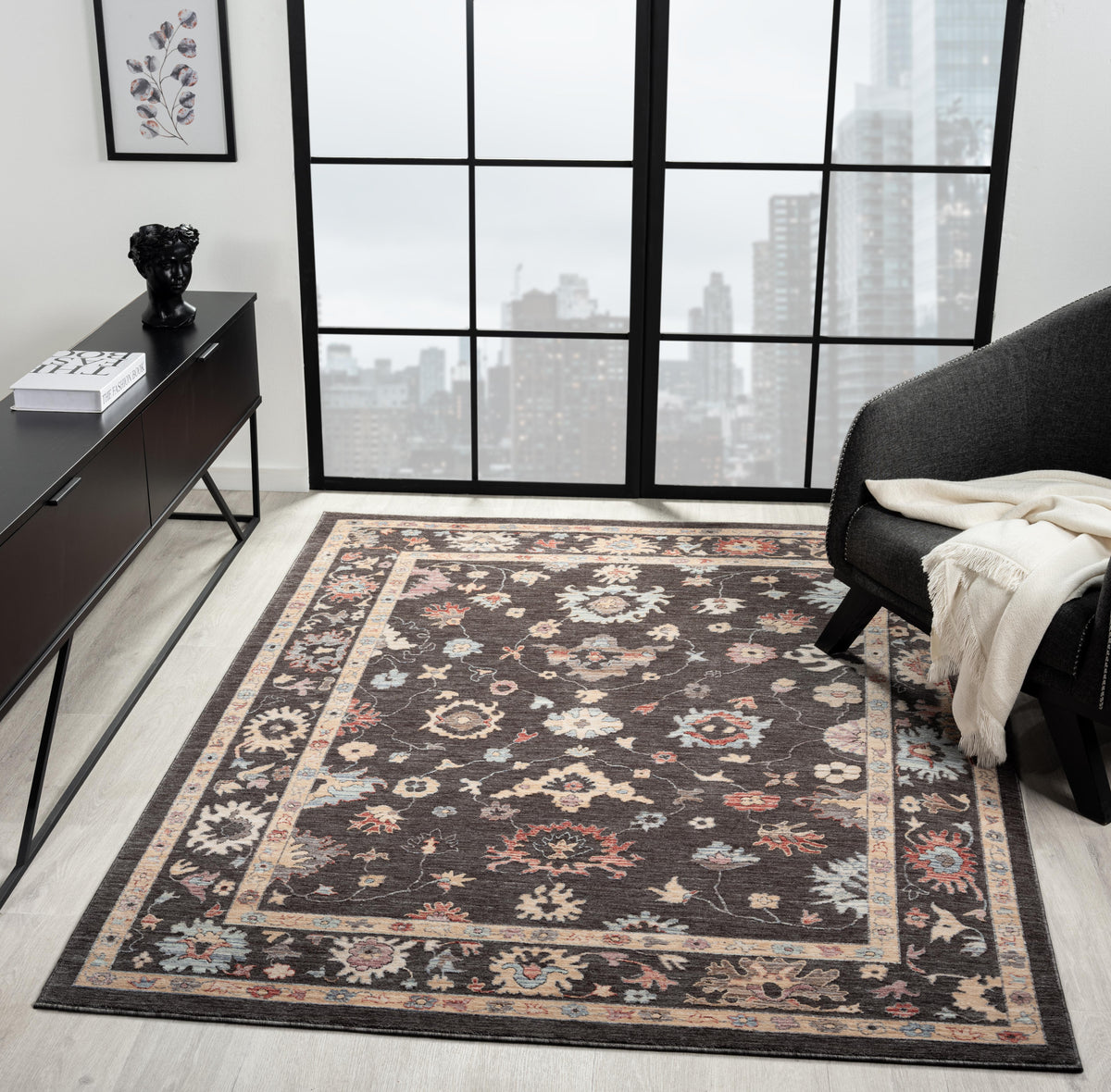 Alia 428Gl Anthra/Sand Rug - image 2
