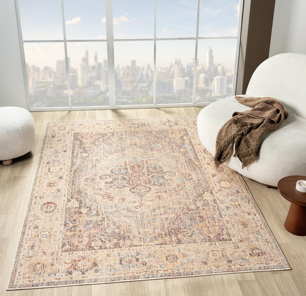 Alia 524Ak Beige/L.Blue Rug - image 2