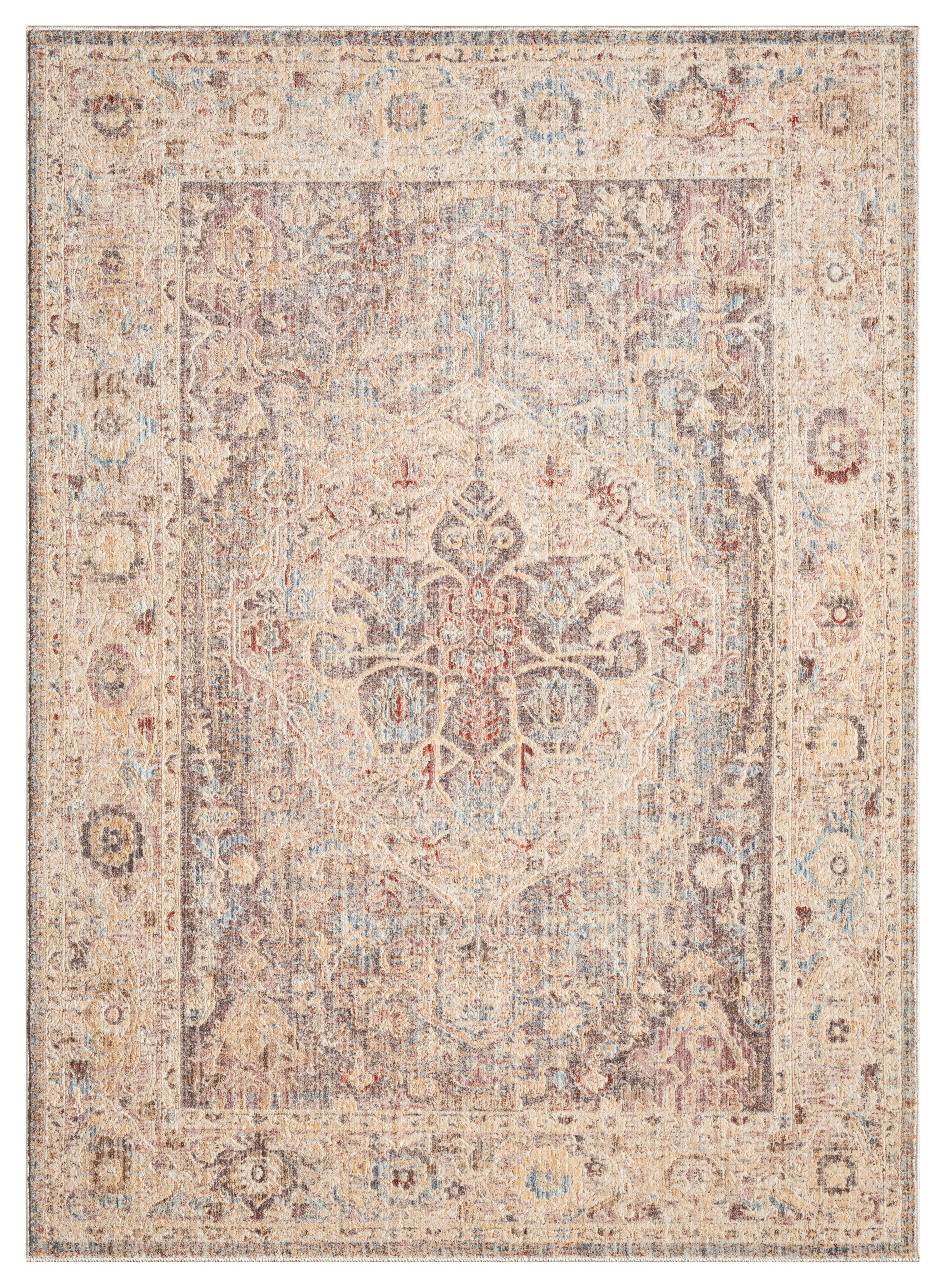 Alia 524AK Beige/L.blue Rug