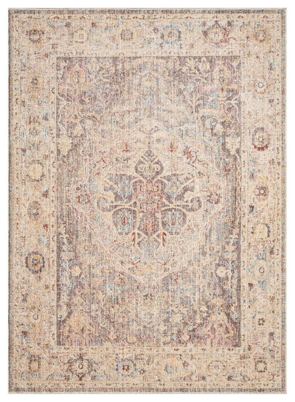 Alia 524Ak Beige/L.Blue Rug