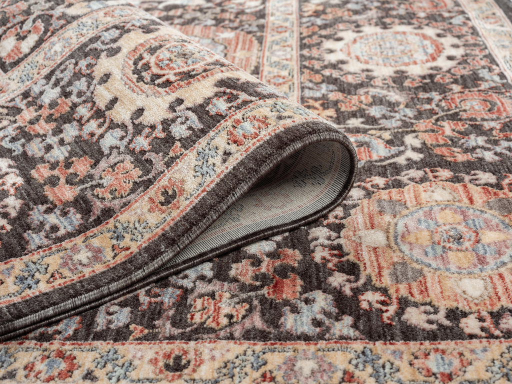 Alia 893Gl Anthra/Rose Rug