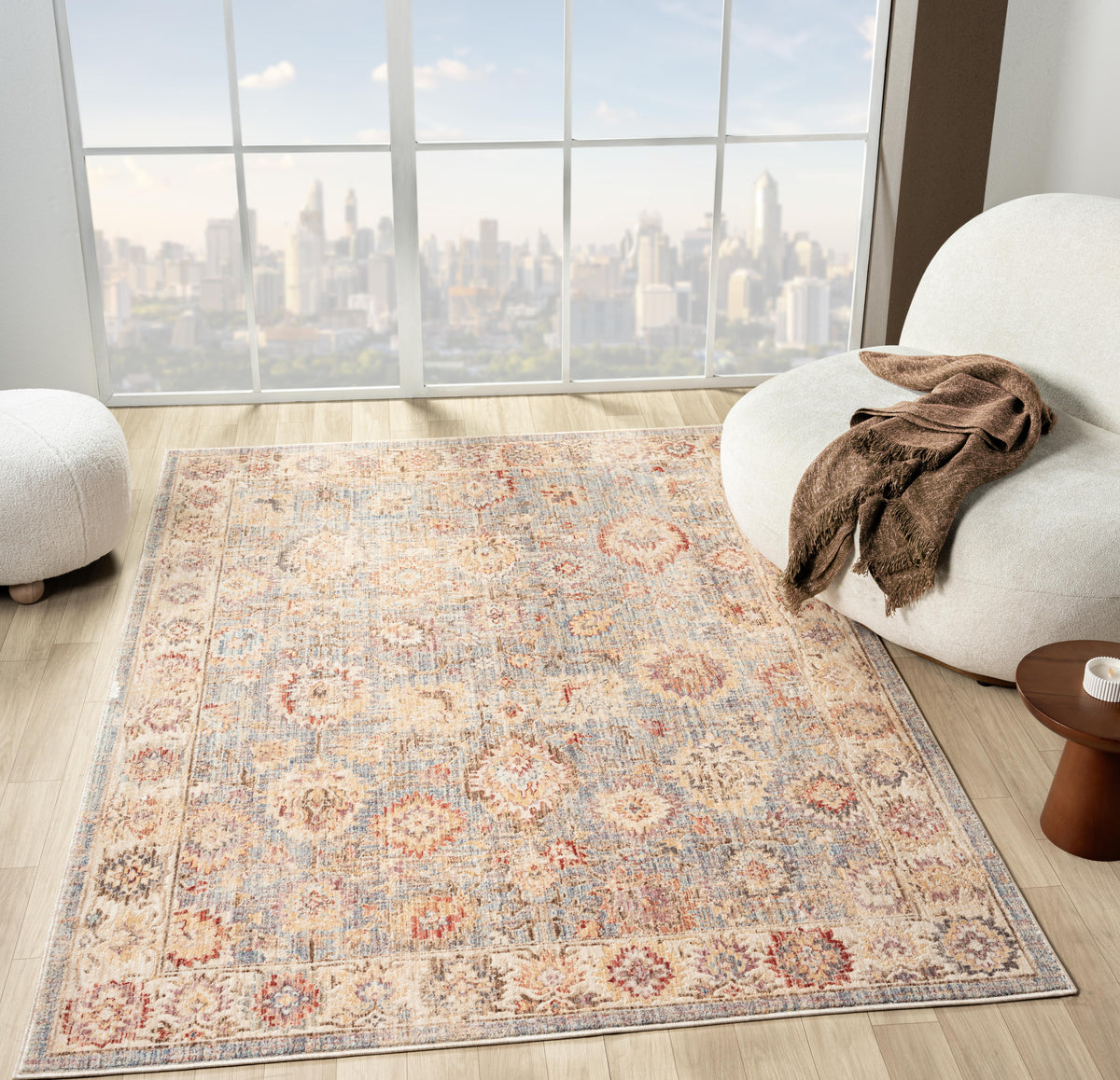 Alia 513Ah Beige/L.Brown Rug - image 2