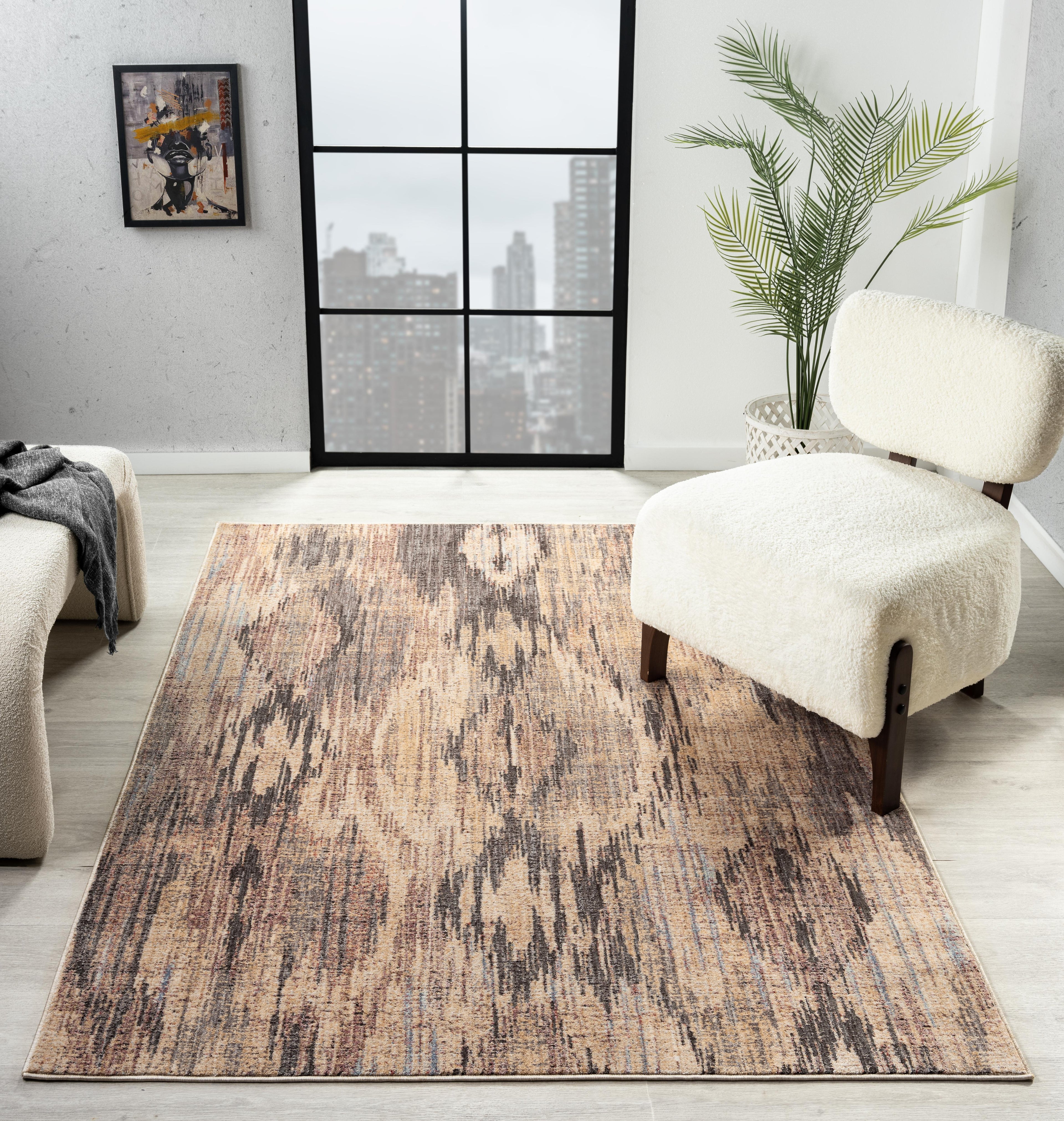 Alia 654A5 Anthra/Sand Rug