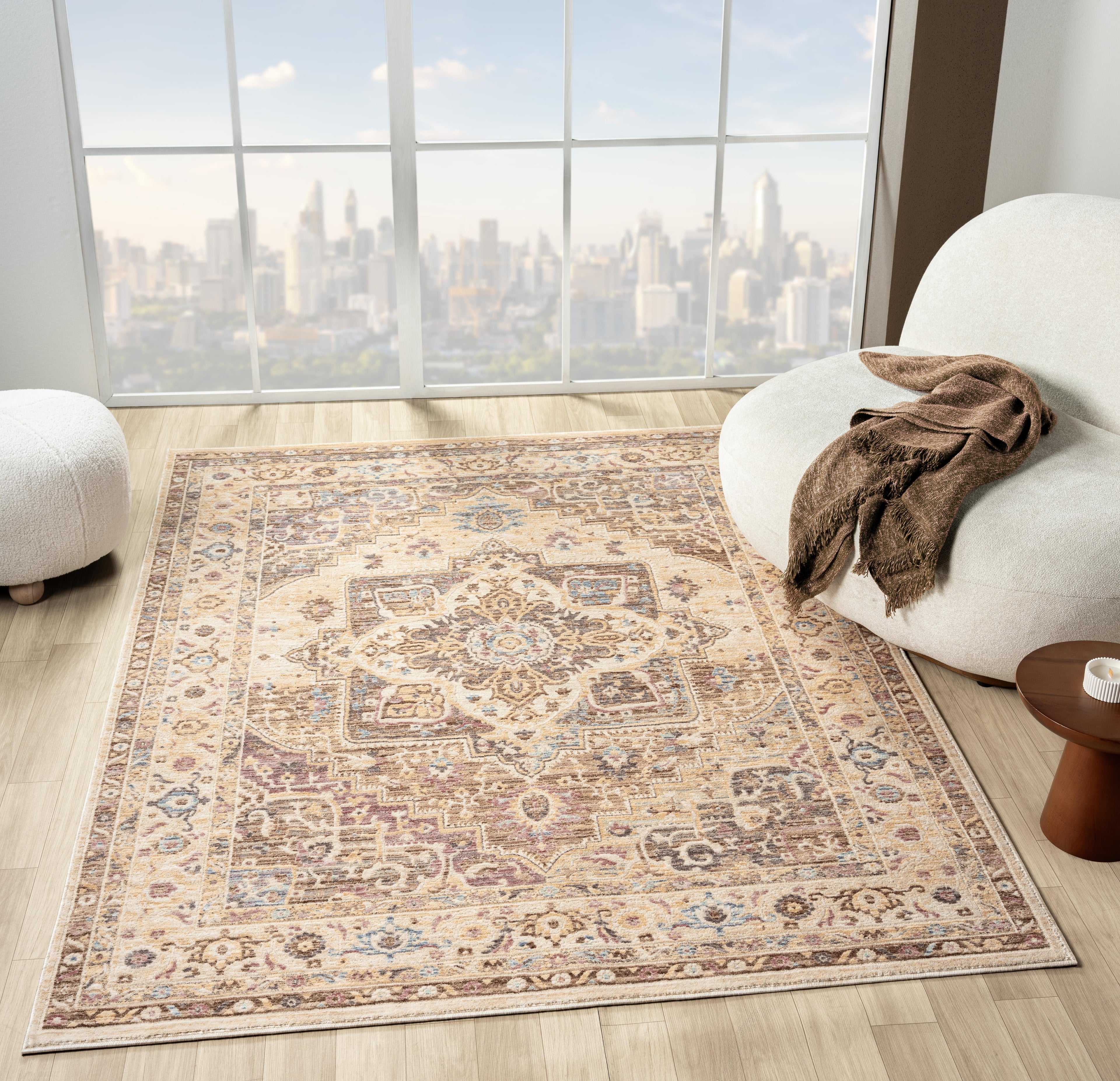 Alia 842G2 Beige/Grey Rug