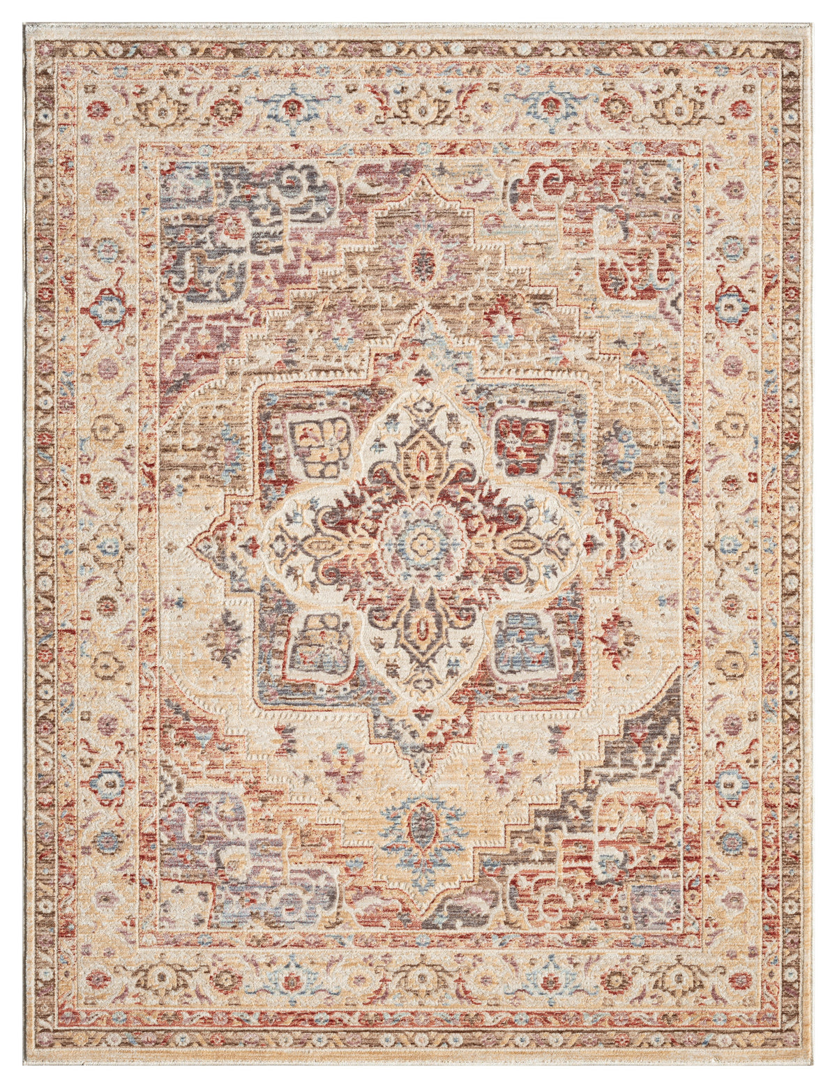 Alia 842Gc Beige/Rose Rug