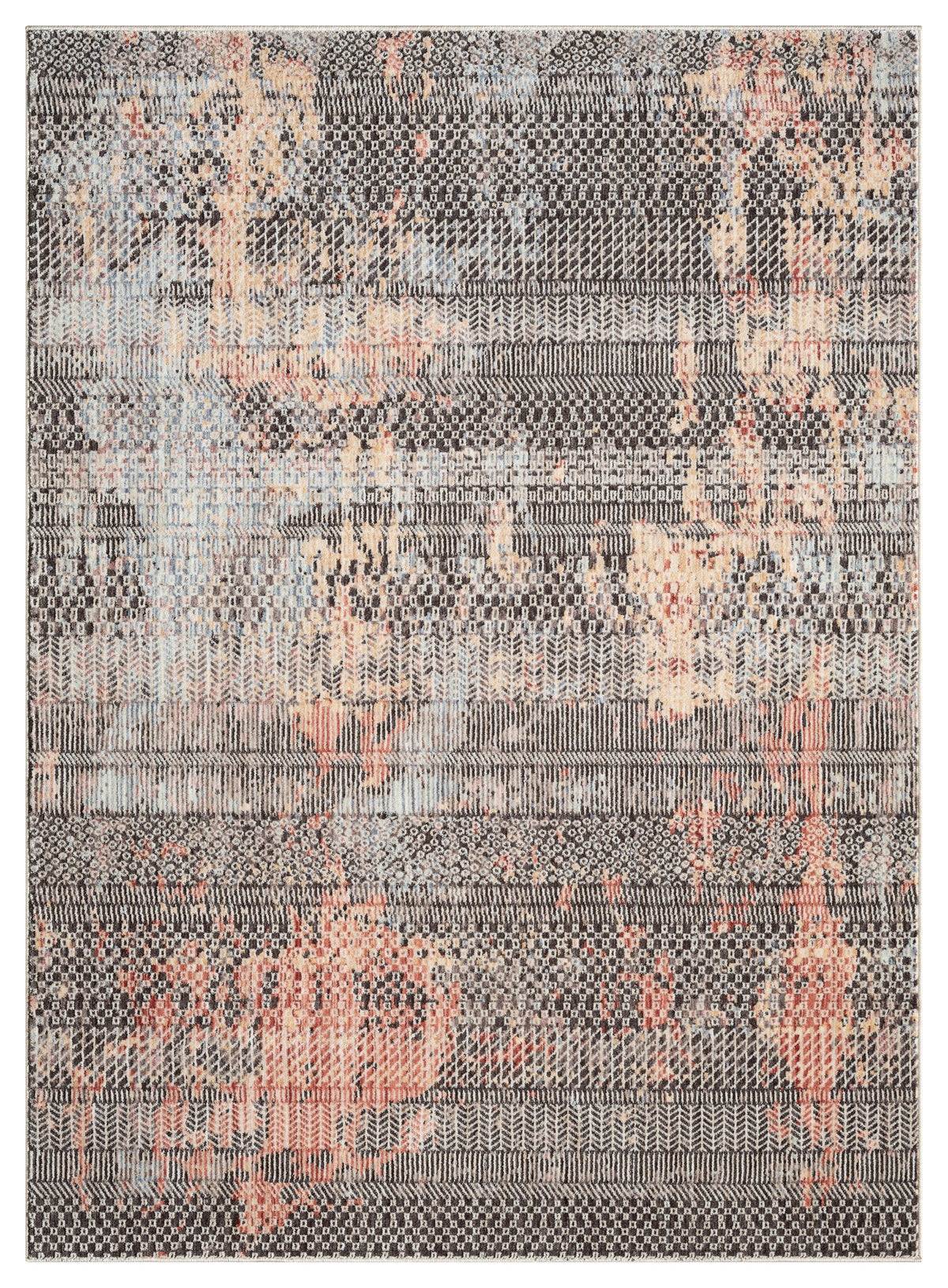 Alia 860Gl Anthra/Rose Rug