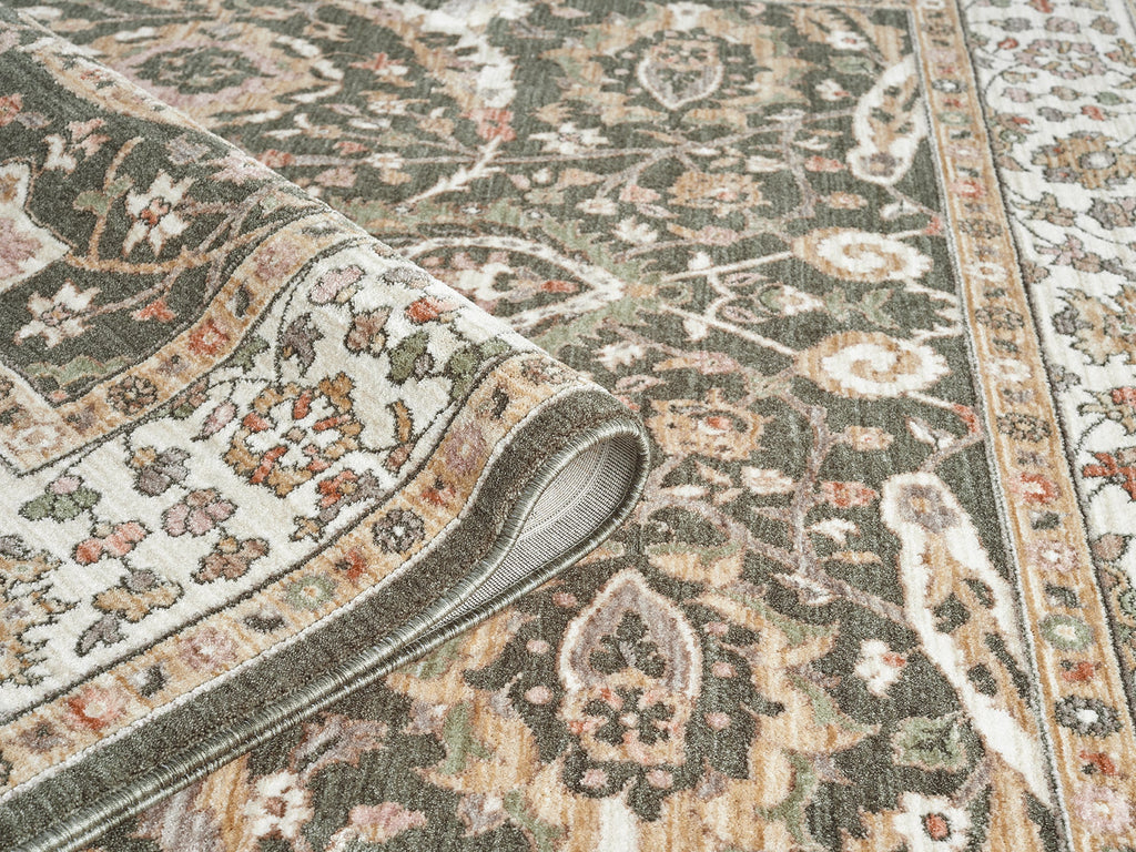 Alia Viana Green/Cream Rug