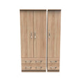 Triple 2 Drawer + Drawer Robe