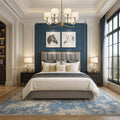 Alysia Gold Strip Bed