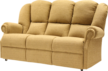 Petite 3 Seater Sofa Style Queen Anne