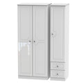 Triple Plain + Drawer Robe