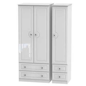 Triple 2 Drawer + Drawer Robe