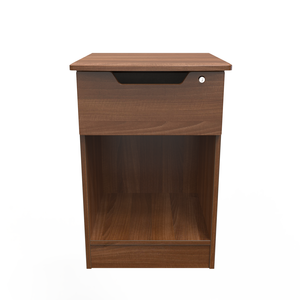 1 Drawer/Open Bedside - With Lock