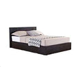 Small Double Ottoman Bed Brown