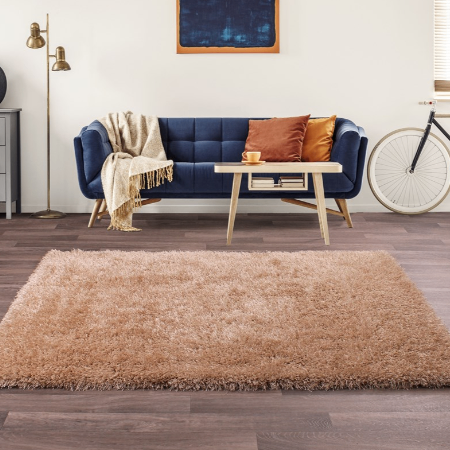 Boston Plain Latte Rug