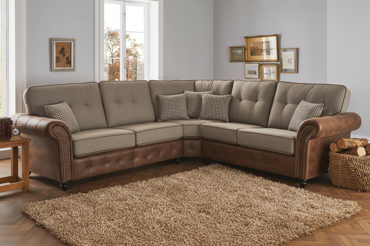 Oxford 3 Corner 1 Sofa