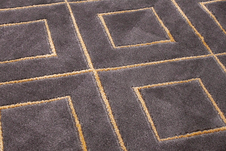 Rug Grey Gold 196QA
