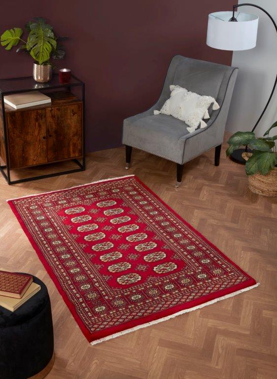 Bokhara Red Rug