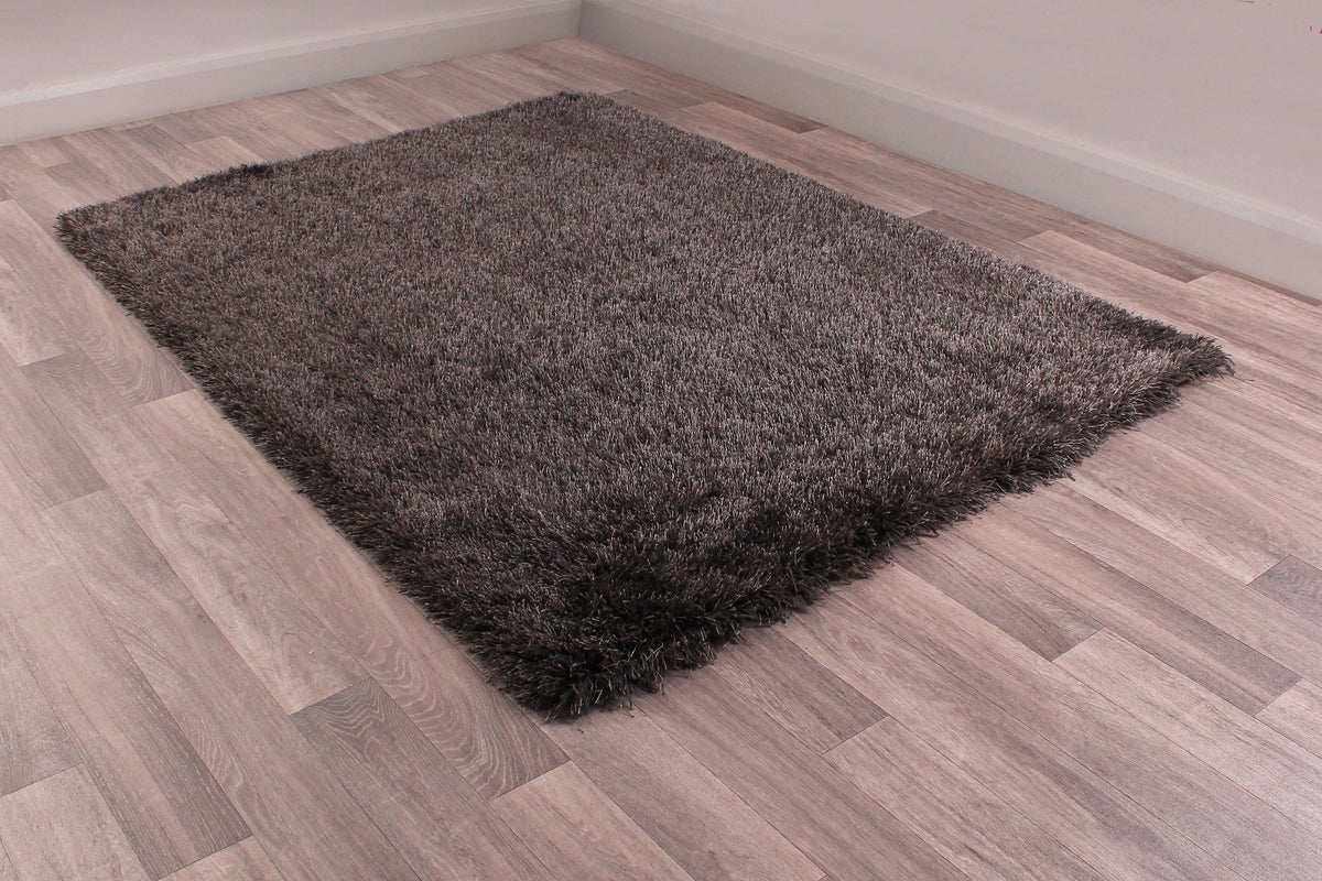 Boston Plain Charcoal Rug