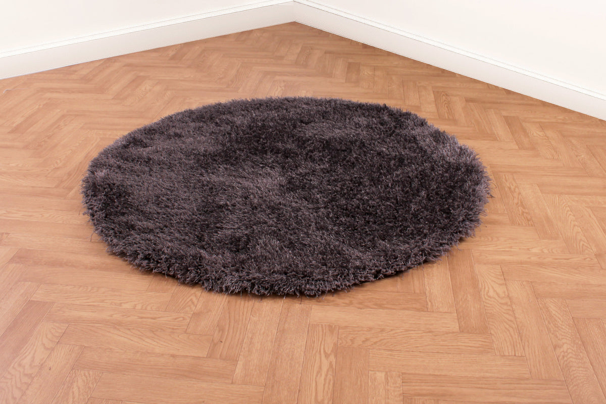 Boston Plain Charcoal Rug