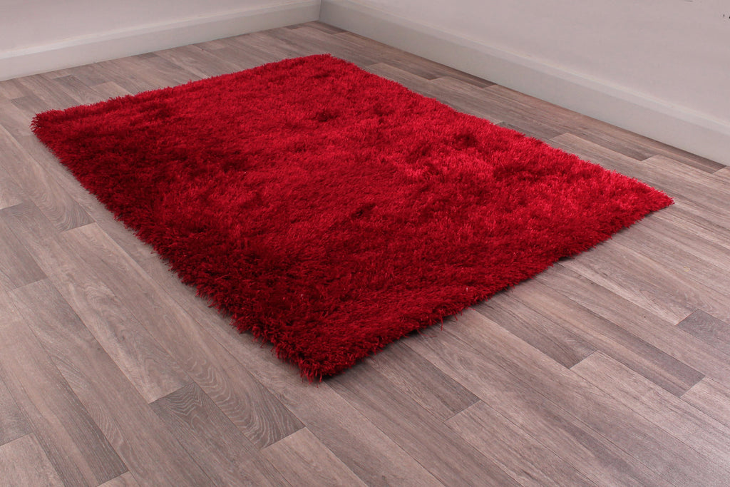 Boston Plain Red Rug
