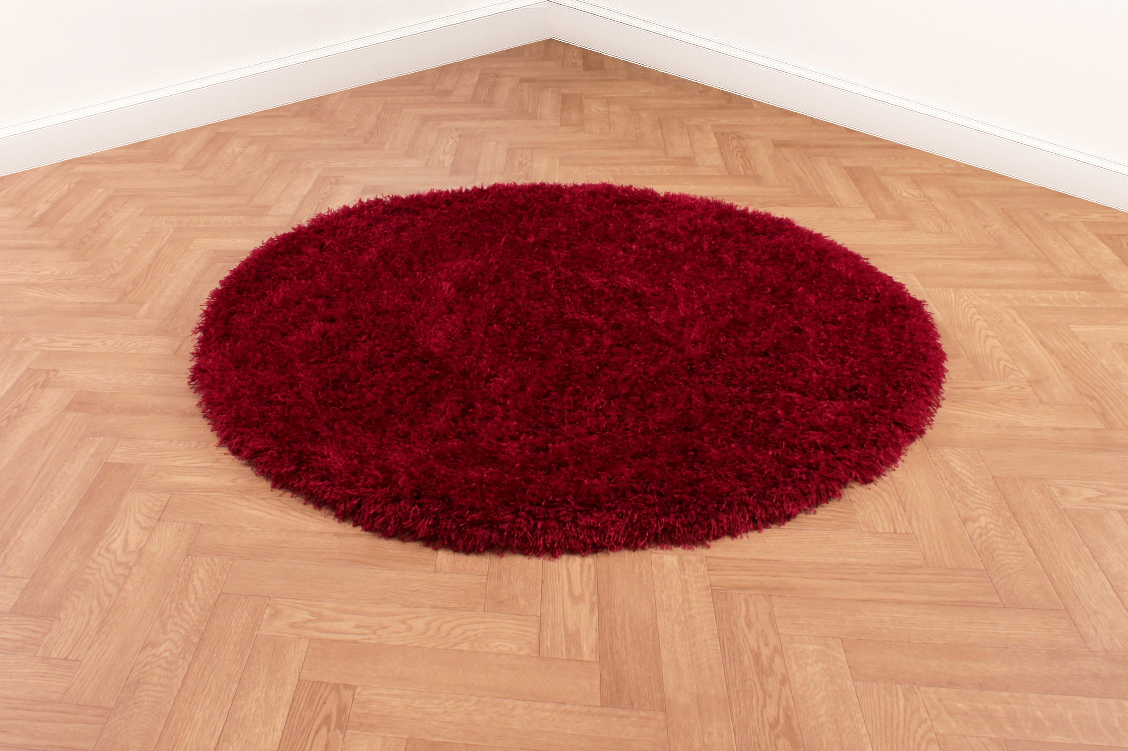 Boston Plain Red Rug