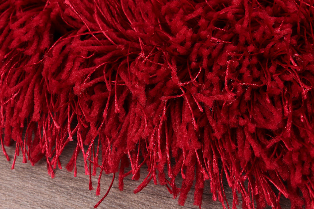 Boston Plain Red Rug