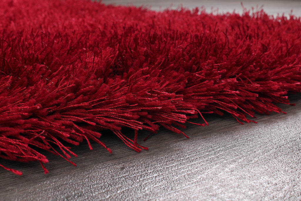 Boston Plain Red Rug
