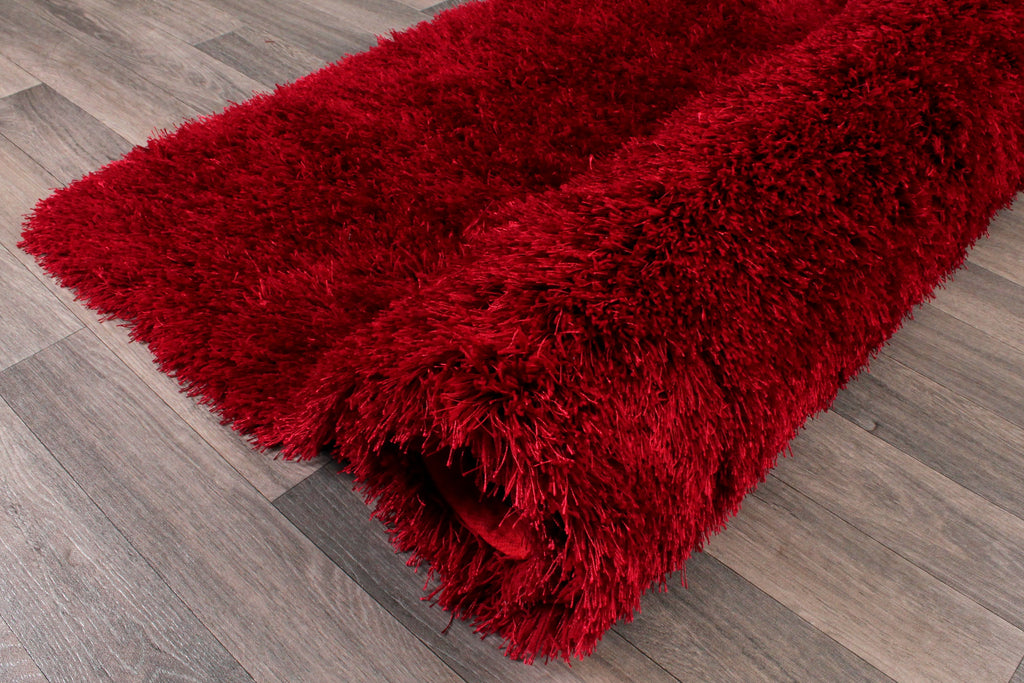 Boston Plain Red Rug