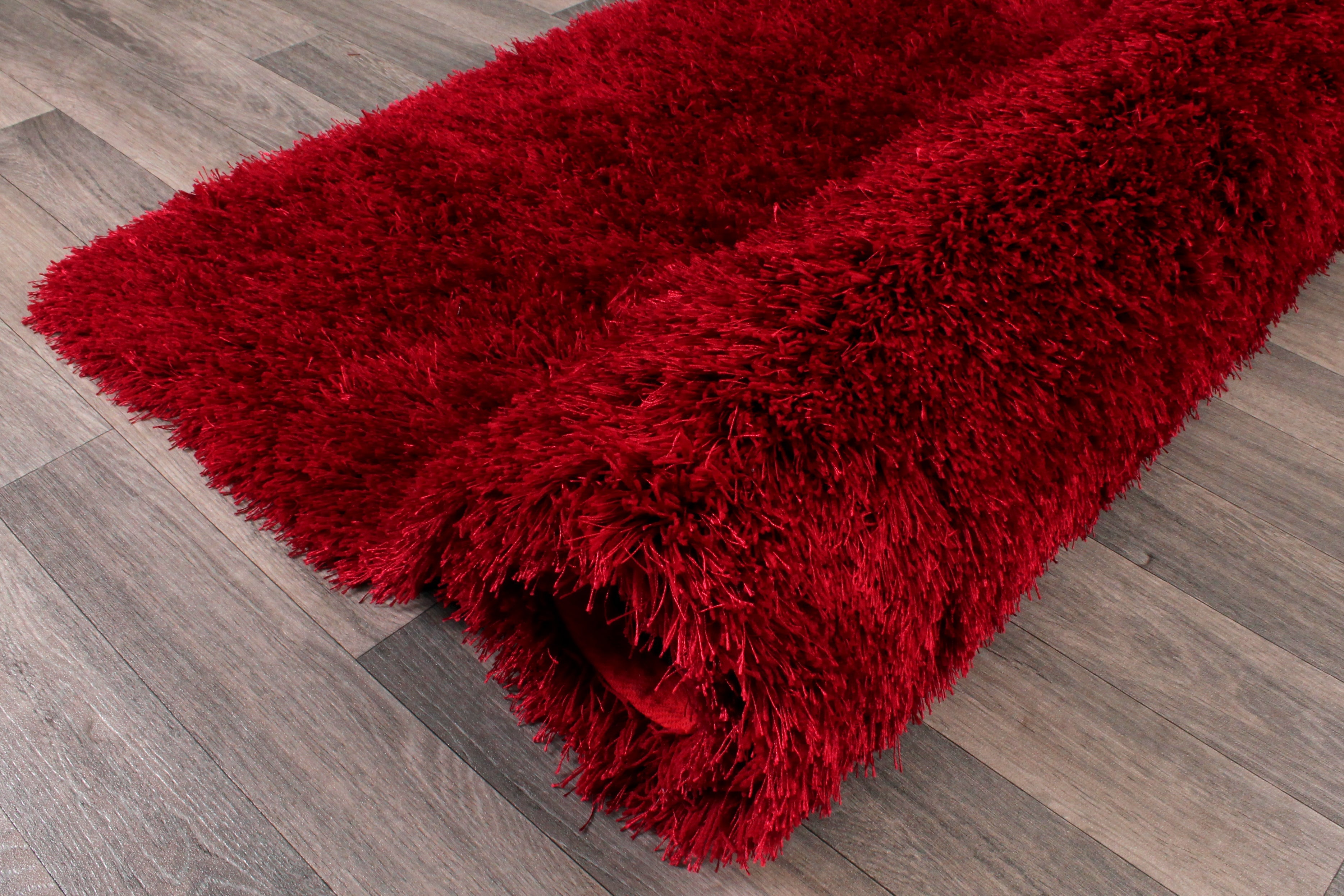 Boston Plain Red Rug