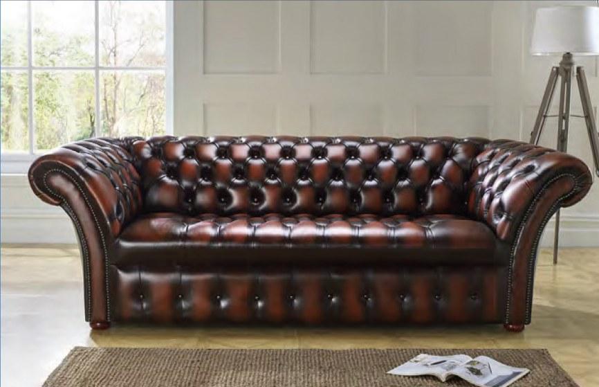 Bowmore Buttoned 4 Seat Sofa