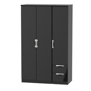 Triple Plain + Drawer Robe