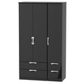 Tall Triple 2 Drawer + Drawer Robe