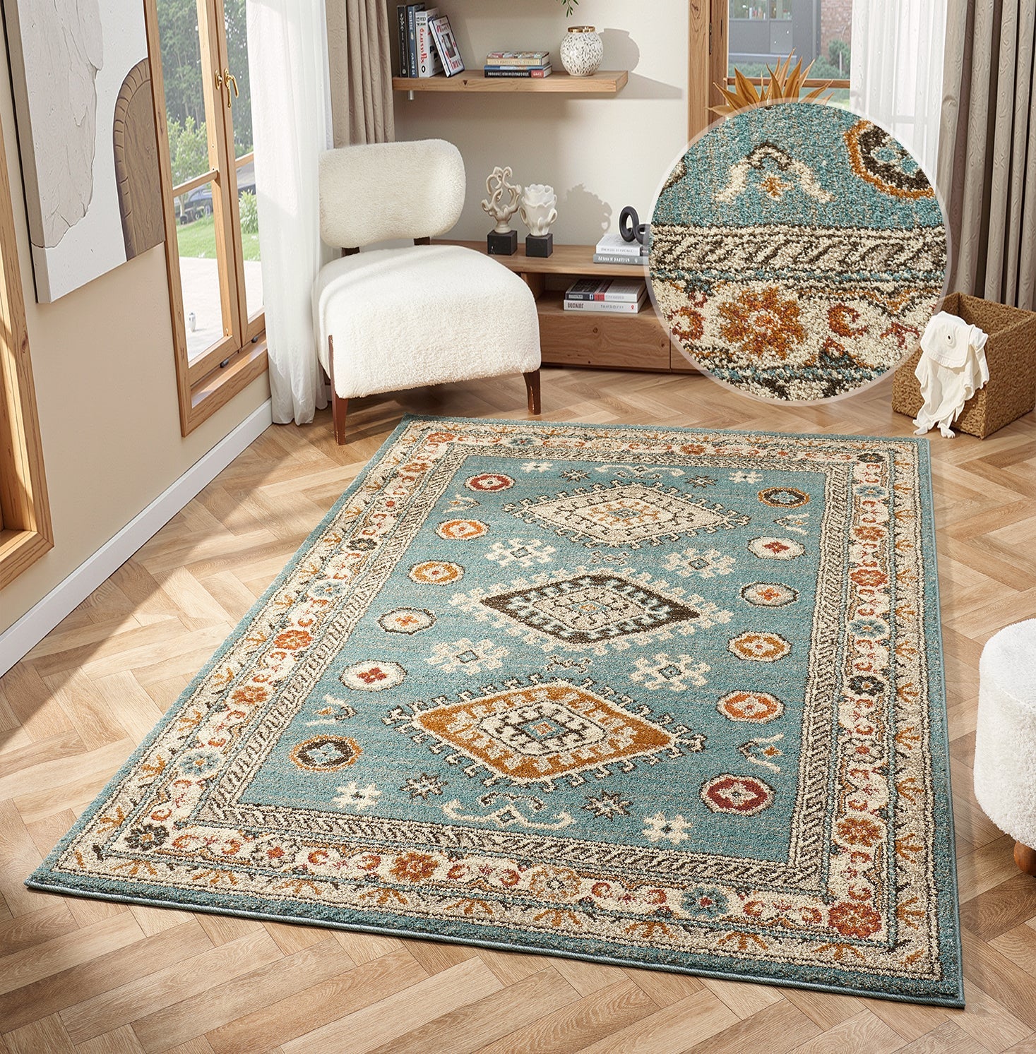 Cashmere 5567 Blue Rug
