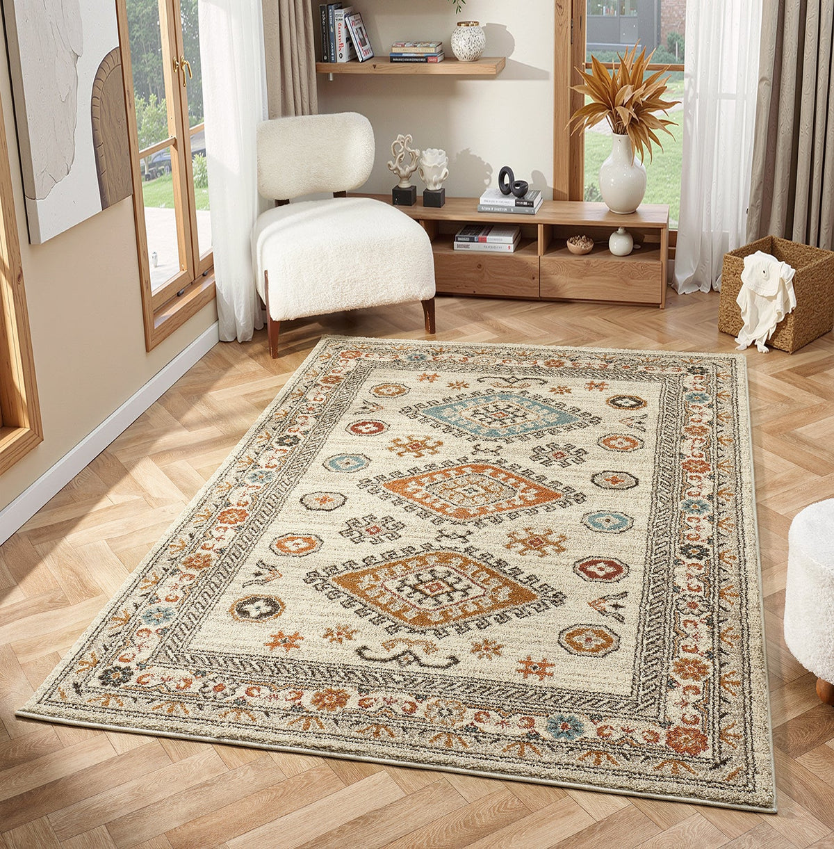Cashmere 5567 Cream Rug