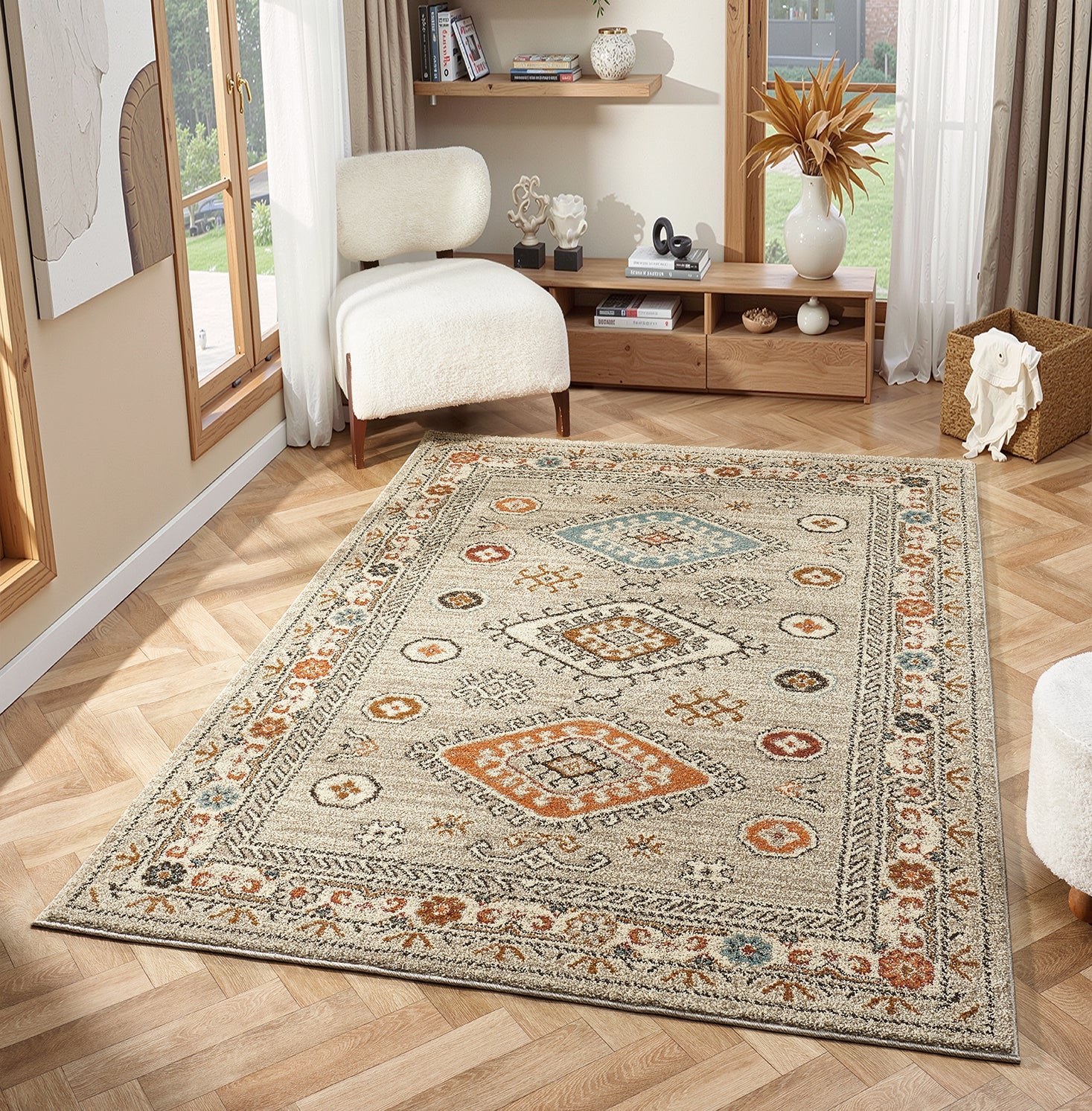 Cashmere 5567 Grey Rug
