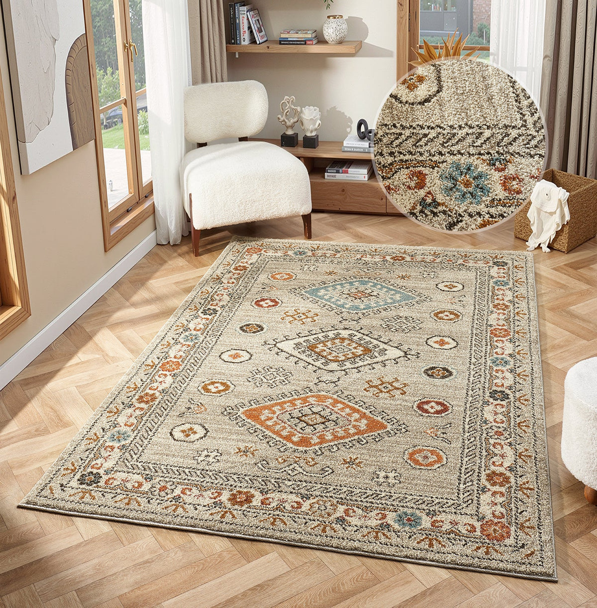 Cashmere 5567 Grey Rug