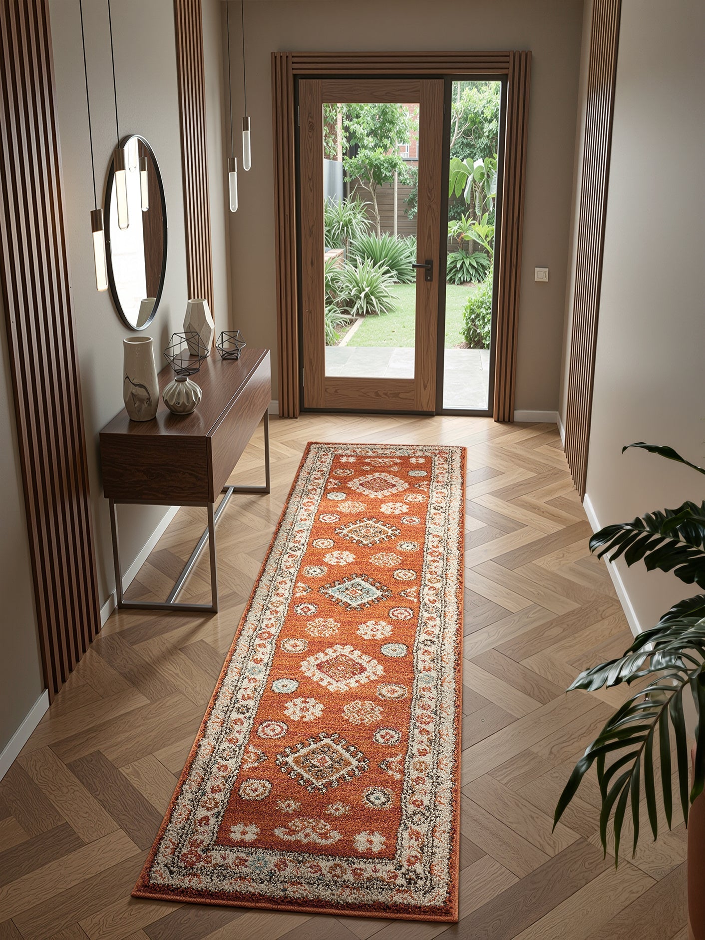 Cashmere 5567 Red Rug