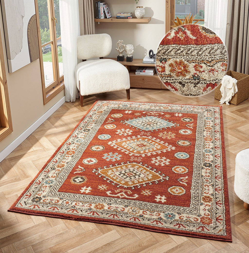 Cashmere 5567 Red Rug
