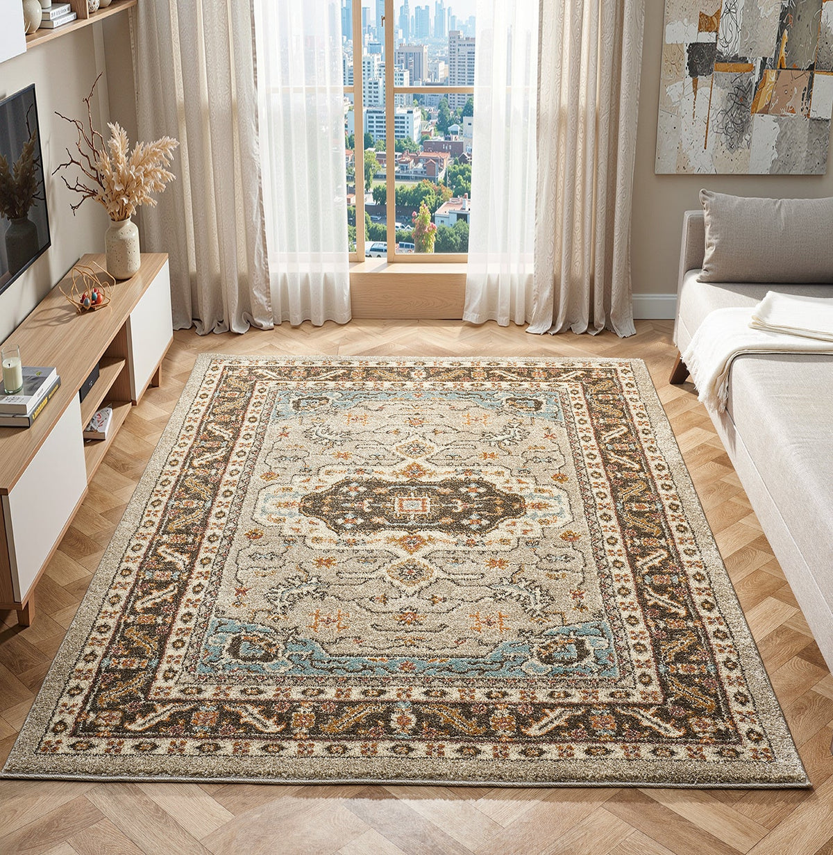 Cashmere 5570 Grey Rug