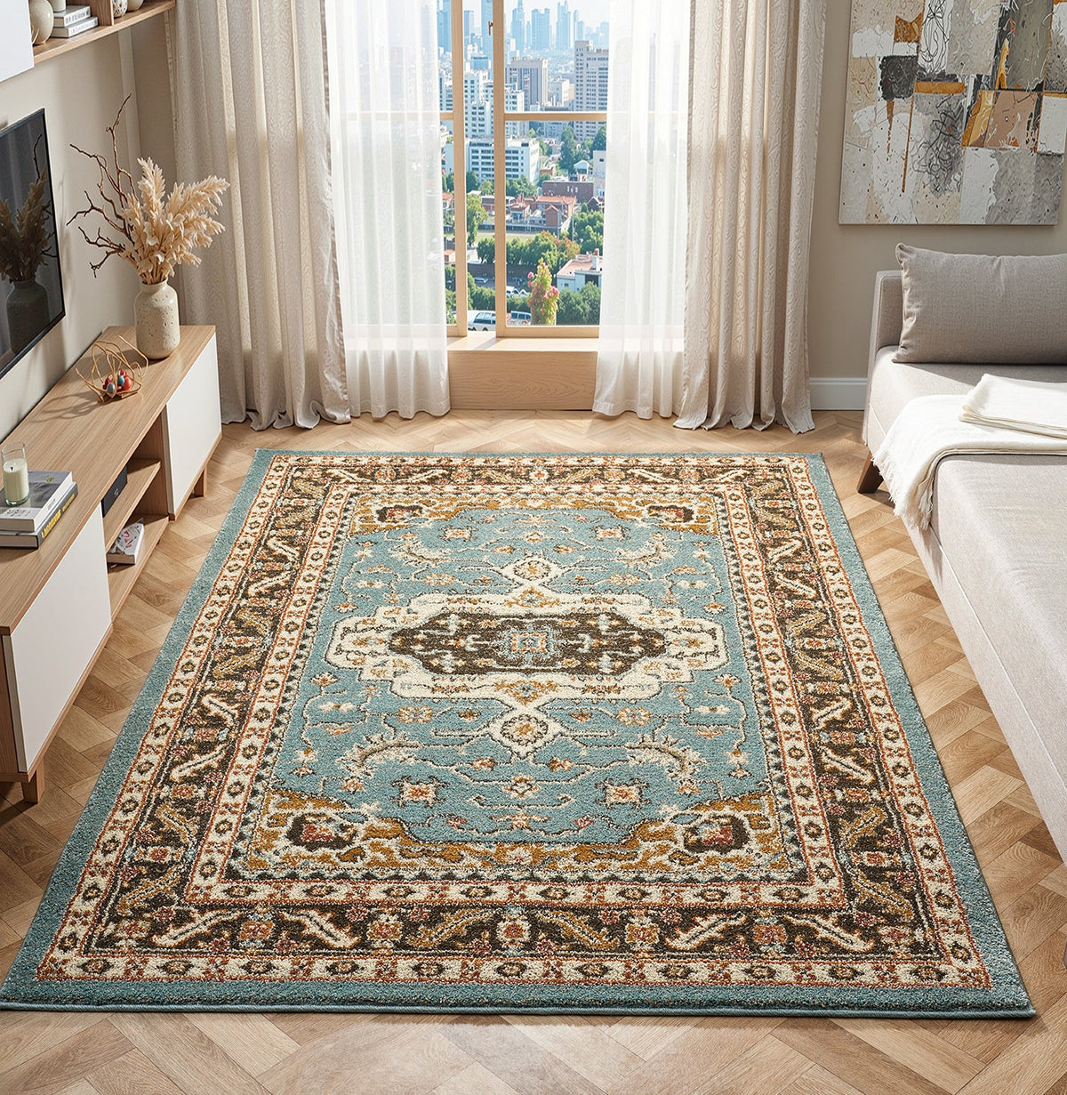 Cashmere 5570 Blue Rug