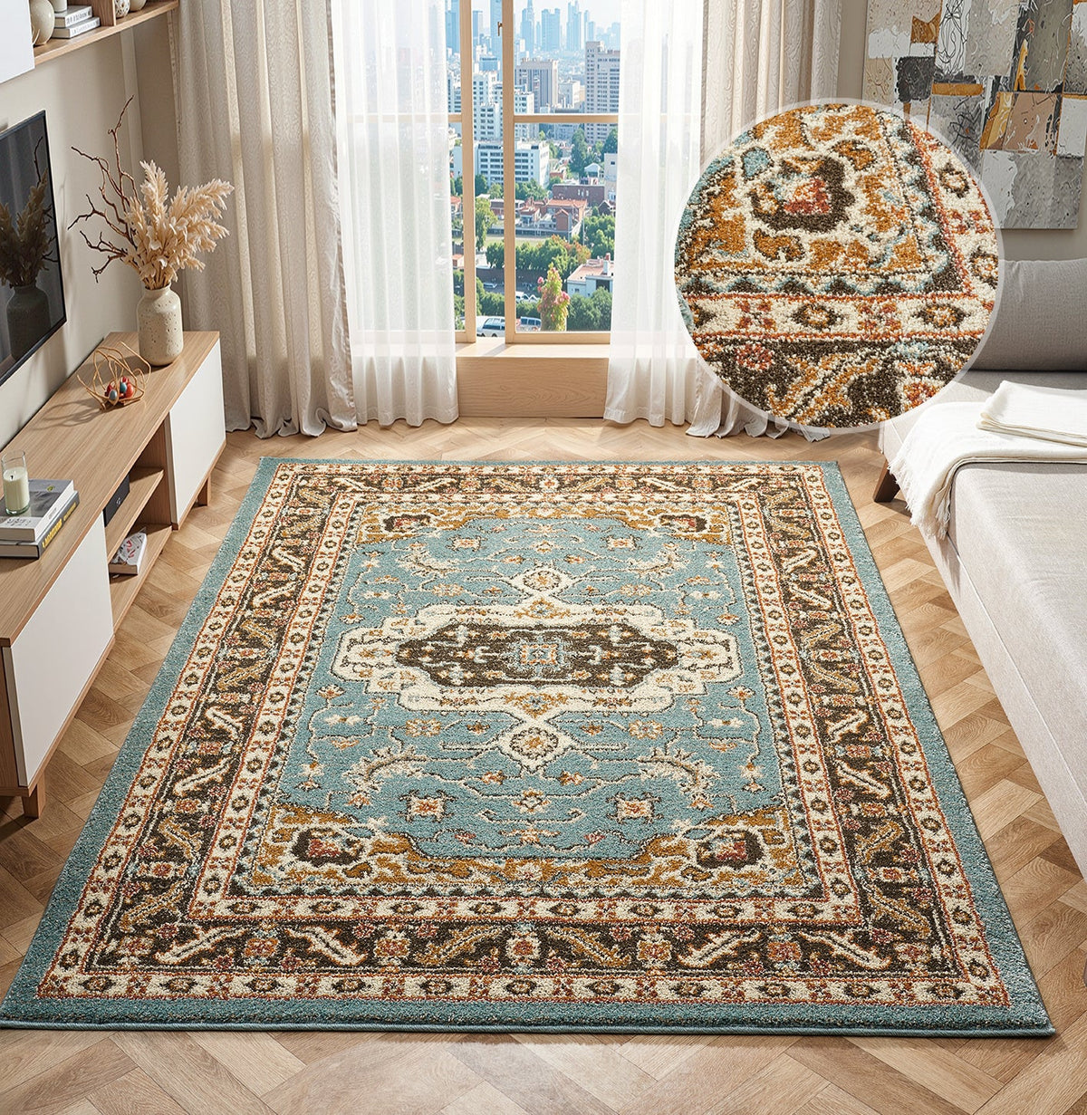 Cashmere 5570 Blue Rug