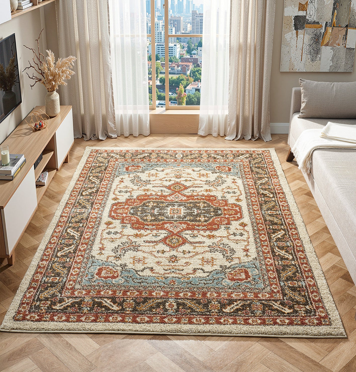 Cashmere 5570 Cream Rug