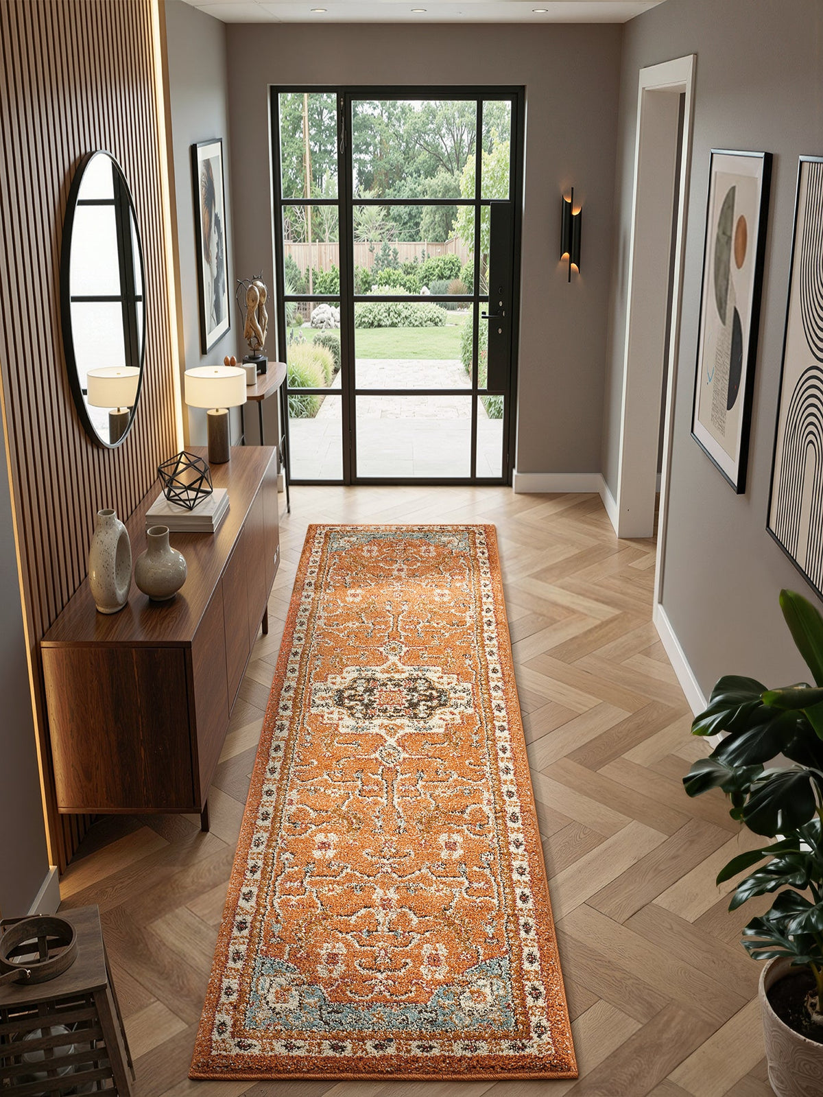Cashmere 5570 Terracotta Rug