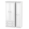Tall Triple 2 Drawer Robe